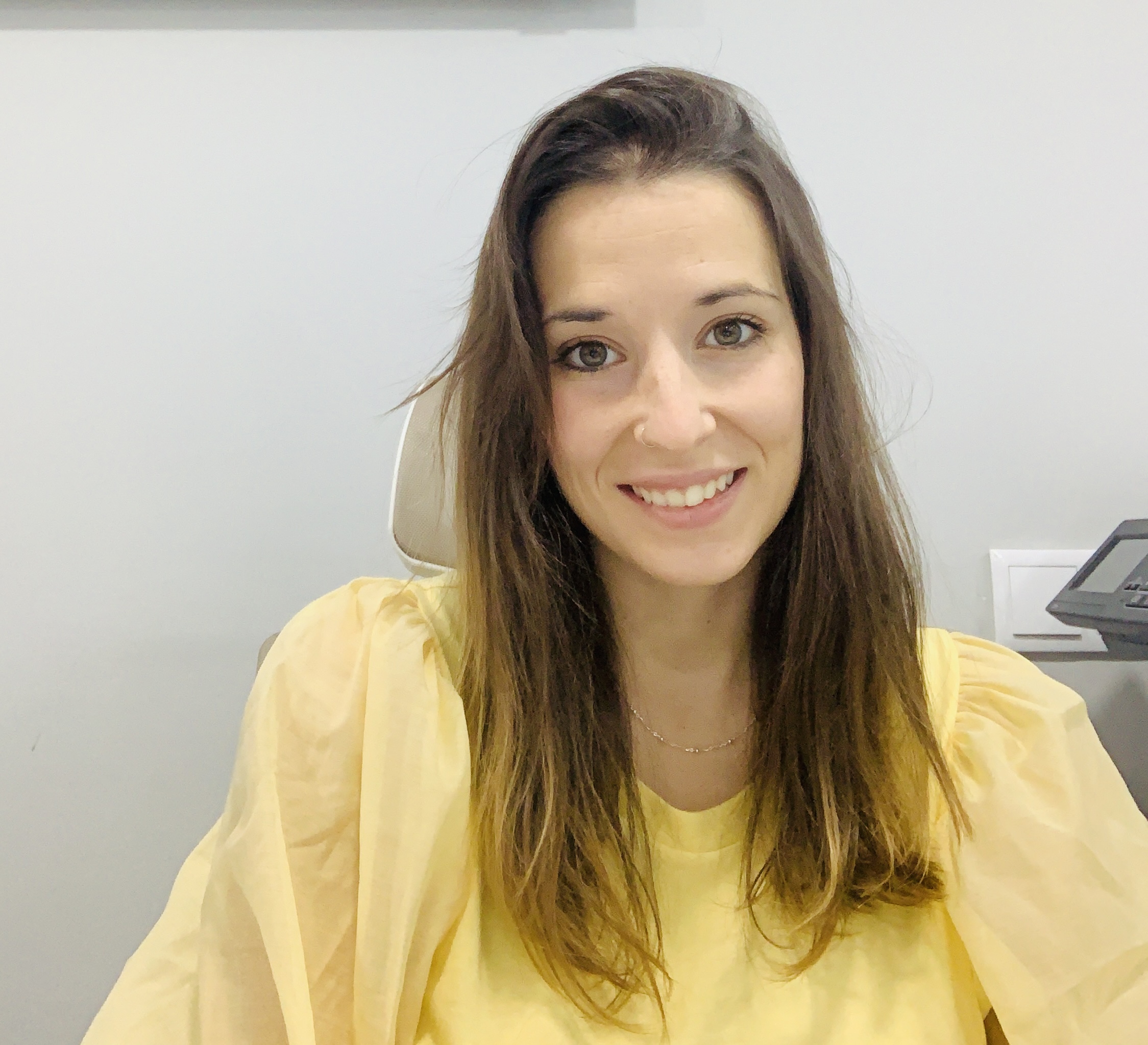 Retrato de Elena Martínez de la Hidalga, enfermera pediátrica